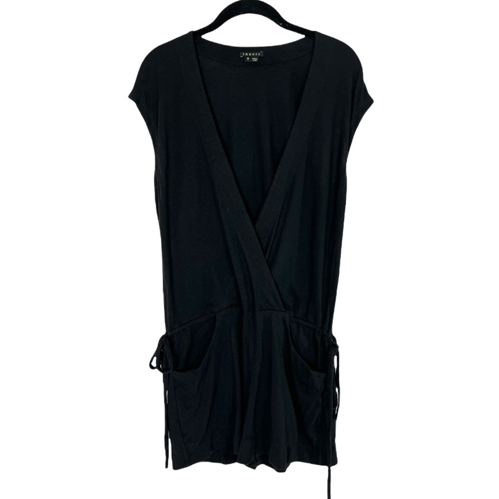 Theory Cerin Black Jumpsuit Womens Size Small - Picture 2 of 5